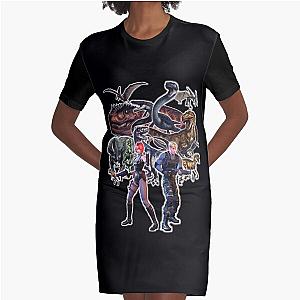 Dino Crisis 2 Graphic T-Shirt Dress