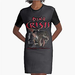 Dino Crisis - Survival Horror on a much Larger Scale Graphic T-Shirt Dress