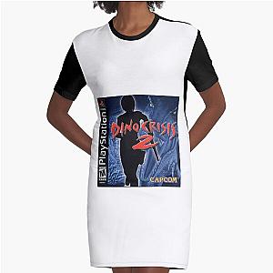 Dino Crisis 2 Graphic T-Shirt Dress