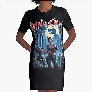 Dino Crisis Regina Civilian warrior  Graphic T-Shirt Dress