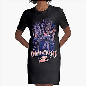 Dino Crisis 2 Regina & Dylan Graphic T-Shirt Dress