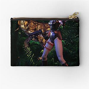 Dino Crisis Regina T-Rex Classic T-Shirt Zipper Pouch