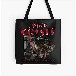 Dino Crisis - Survival Horror on a much Larger Scale All Over Print Tote Bag