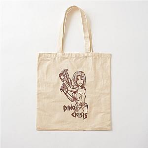 Dino Crisis Sketch  Cotton Tote Bag