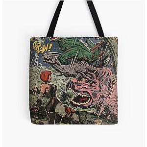 Dino Crisis comic cover fan art All Over Print Tote Bag