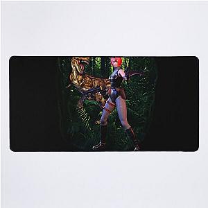 Dino Crisis Regina T-Rex Classic T-Shirt Desk Mat