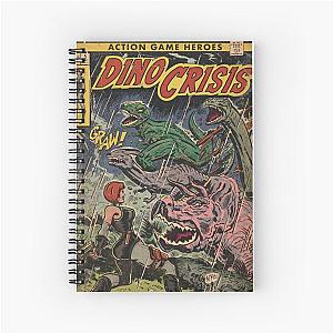 Dino Crisis comic cover fan art Spiral Notebook