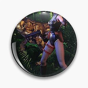 Dino Crisis Regina T-Rex Classic T-Shirt Pin