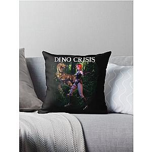 Dino Crisis Regina T-Rex Throw Pillow