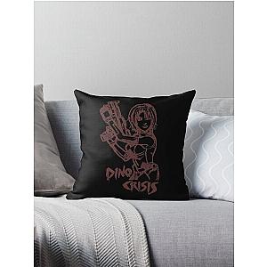 Dino Crisis Sketch  Throw Pillow