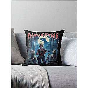 Dino Crisis Regina Civilian warrior  Throw Pillow