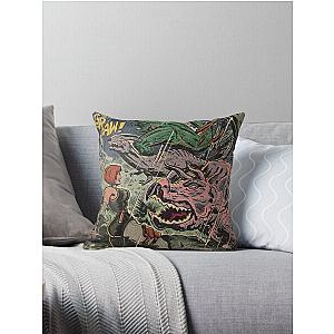 Dino Crisis comic cover fan art Throw Pillow