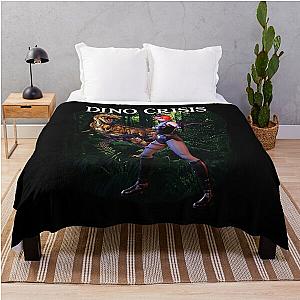 Dino Crisis Regina T-Rex Throw Blanket