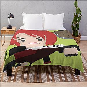 Regina - Dino Crisis Throw Blanket