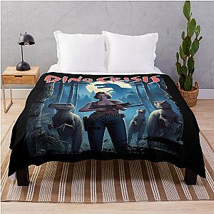 Dino Crisis Regina Civilian warrior  Throw Blanket