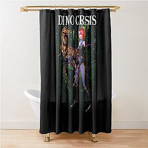 Dino Crisis Regina T-Rex Classic T-Shirt Shower Curtain