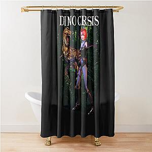 Dino Crisis Regina T-Rex Shower Curtain