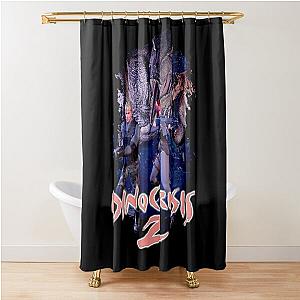 Dino Crisis 2 Regina & Dylan Shower Curtain