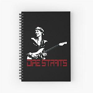 Dire Straits Rock band Active  Spiral Notebook