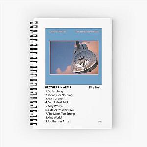 Dire Straits - Brothers In Arms Poster Spiral Notebook