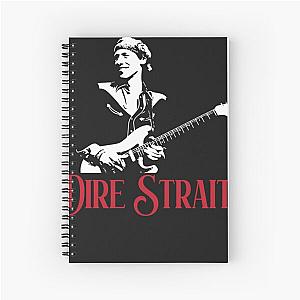 Rock Band Dire Straits Spiral Notebook