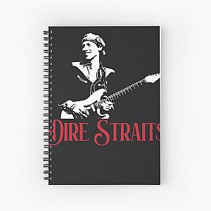 Rock band Dire Straits Spiral Notebook