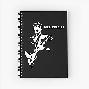 Mark Knopfler Dire Straits Vintage Spiral Notebook