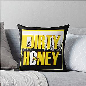 Dirty Honey Best Of Rock Most Popular Throw Pillow