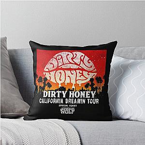 Dirty Honey Best Rock Most Popular Throw Pillow