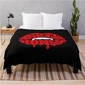 Dirty Honey Best of Rock Most Popular Throw Blanket