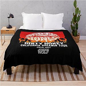 Dirty Honey - Best of Rock Most Popular Throw Blanket