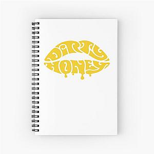 dirty honey spiral notebook