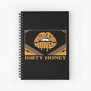 Dirty Honey Best Rock Most Popular Spiral Notebook