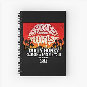Dirty Honey Best of Rock Spiral Notebook