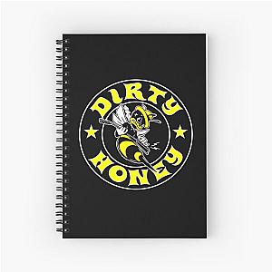 Dirty Honey Best Rock Most Popular Spiral Notebook