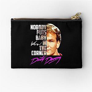 Official Nobody Puts Baby In The Corner Dirty Dancing Signature Zipper Pouch