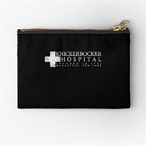 The Knick - Cross - White Dirty Zipper Pouch