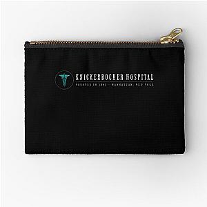 The Knick - Caduceus - Colored Dirty Zipper Pouch