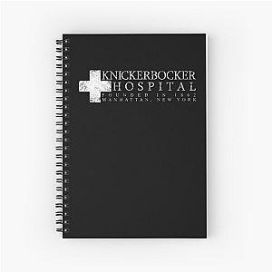 The Knick - Cross - White Dirty Spiral Notebook