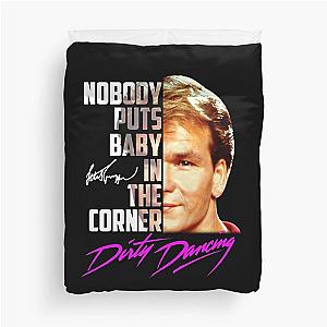 Official Nobody Puts Baby In The Corner Dirty Dancing Signature Duvet Cover