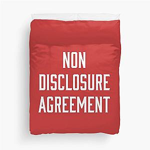 Non-Disclosure Agreement Duvet Cover