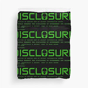 Disclosure Duvet Cover