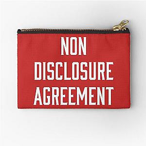 Non-Disclosure Agreement Zipper Pouch