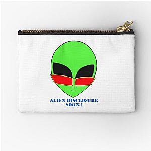 Alien Disclosure soon!! Zipper Pouch