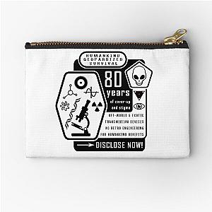 Disclosure activist logo Zipper Pouch