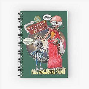 His Holiness and Full Disclosure Friday Spiral Notebook