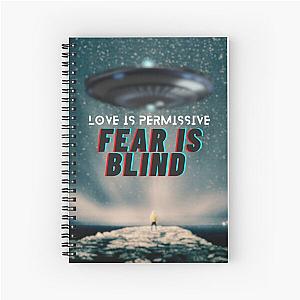 A Staged UFO Disclosure Spiral Notebook