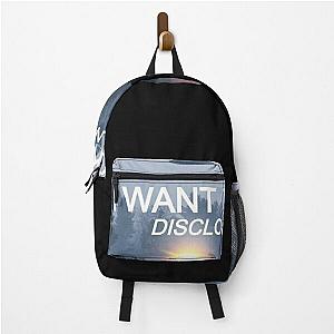 I WANT TO KNOW - UFO DISCLOSURE Backpack