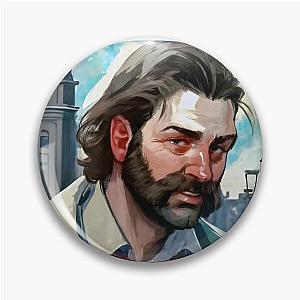 Harry Du Bois, Disco Elysium, Beautiful Harry Du Bois, Dick Mullen, Captain Sober Pin