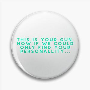 Disco Elysium Quote Sticker Pin